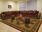 MOROCCAN SEATING without wood Back ( Meter ) 39"