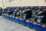 مجلس يمني ارتفاع 15" قماش فاخرم للمتر - Per Meter YEMENIS SEATING 15" H Luxury Fabric
